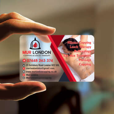 Transparent Business Cards